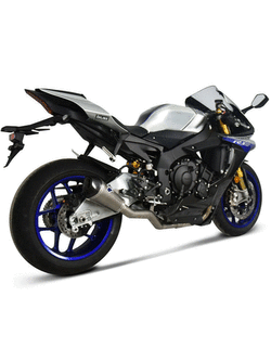 Tłumik Slip-On Termignoni Conical tytan + Decat dekatalizator do Yamaha YZF R3 / MT03 (15-20)