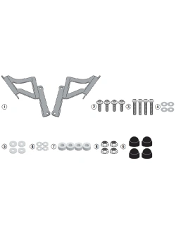 Mocowanie szyb Givi 4128S i 1176A