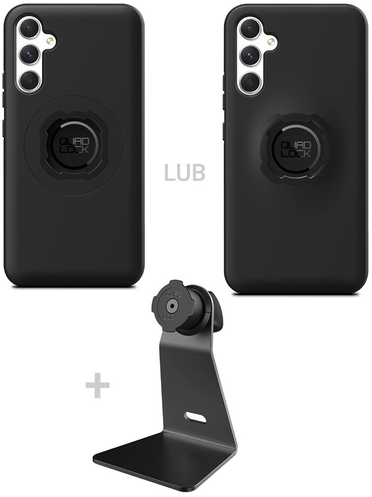 Zestaw na biurko: etui na telefon Samsung Galaxy A34 + uchwyt Quad Lock