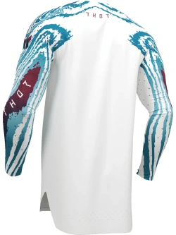 Bluza enduro Thor Sportmode Damascus biało-niebieska