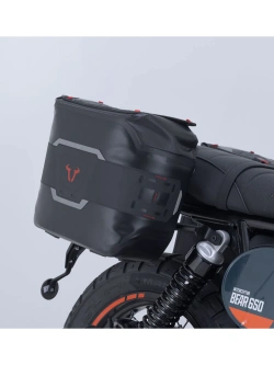 Zestaw sakw motocyklowych SideBag WP ze stelażami SW-Motech Royal Enfield Interceptor Bear 650 (25-) [poj.: 11l + 16l]