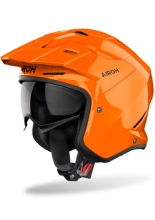 Kask otwarty Airoh Kombakt Color pomarańczowy połysk