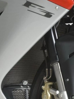 Osłona chłodnicy R&G aluminiowa do MV Agusta F3 675 (12-18) /800 (13-)/ Superveloce 800 ('20) czarna