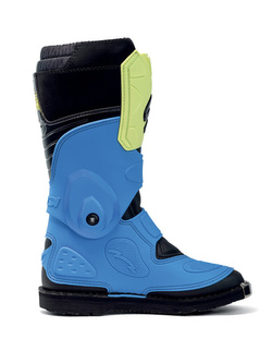 Buty enduro dziecięce Sidi Flame niebiesko-zielono-czarne