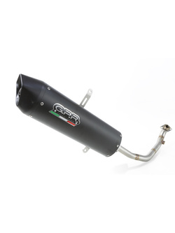 Pełny układ wydechowy G.P.R Furore Nero Racing [Stainless Steel] - Piaggio Vespa Primavera 125 [14-15]