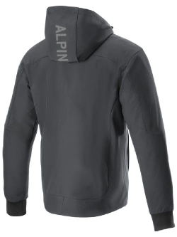 Bluza motocyklowa Alpinestars Radium Tech z kapturem, czarna