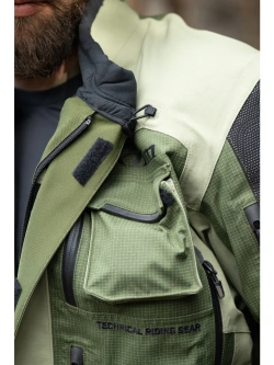 Kurtka motocyklowa tekstylna Klim Badlands Pro A3 zielona