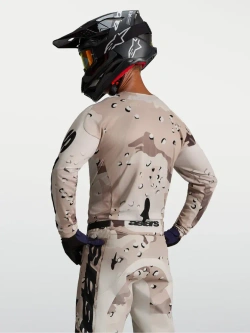 Bluza cross Alpinestars MX Racer Lone brązowo-czarna