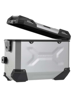 Zestaw: kufry boczne + stelaże PRO TRAX ADV 45/37 L do motocykla Voge 650DS R810C / 650 DSX (21-) srebrne [pojemność 45 + 37 L]