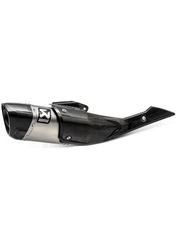 Tłumik motocyklowy Slip-On Line [Titanium + Carbon] Akrapović Suzuki (wybrane modele)