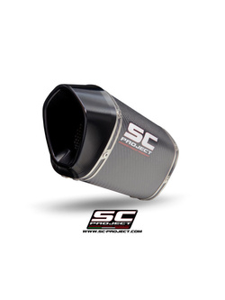 Komplet dwóch tłumików SC-Project MRT Carbon (Slip on) - Ducati Scrambler 1100 [18-19]