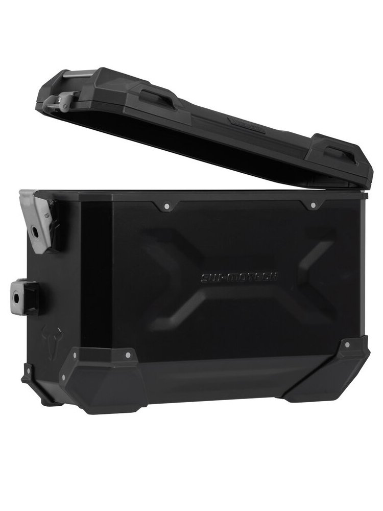 Zestaw: kufry boczne + stelaże PRO TRAX ADV Sw-Motech BMW S 1000 XR (19-) (pojemność: 2 x 37 L) czarne