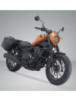 Zestaw: kufry boczne plastikowe Urban ABS + stelaże SLC SW-Motech Honda CMX 500 Rabel (16-) [poj.: 2 x 16,5l]