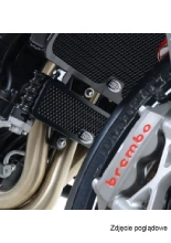 Osłona chłodnicy oleju R&G Racing Triumph Speed Triple (11-)/ R (11-18)/ S (16-18)/ RS (18-20) tytanowa