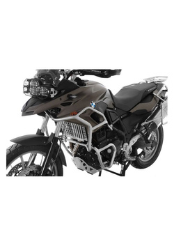Gmole górne Touratech do BMW F700GS, F800GS (13-18) srebrne