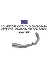 Kolektor Arrow do wydechu Urban z katalizatorem - Piaggio Vespa Primavera I-Get 3V 125 [17-18]