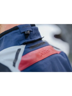 Kurtka motocyklowa tekstylna Klim Kodiak niebiesko-czerwona