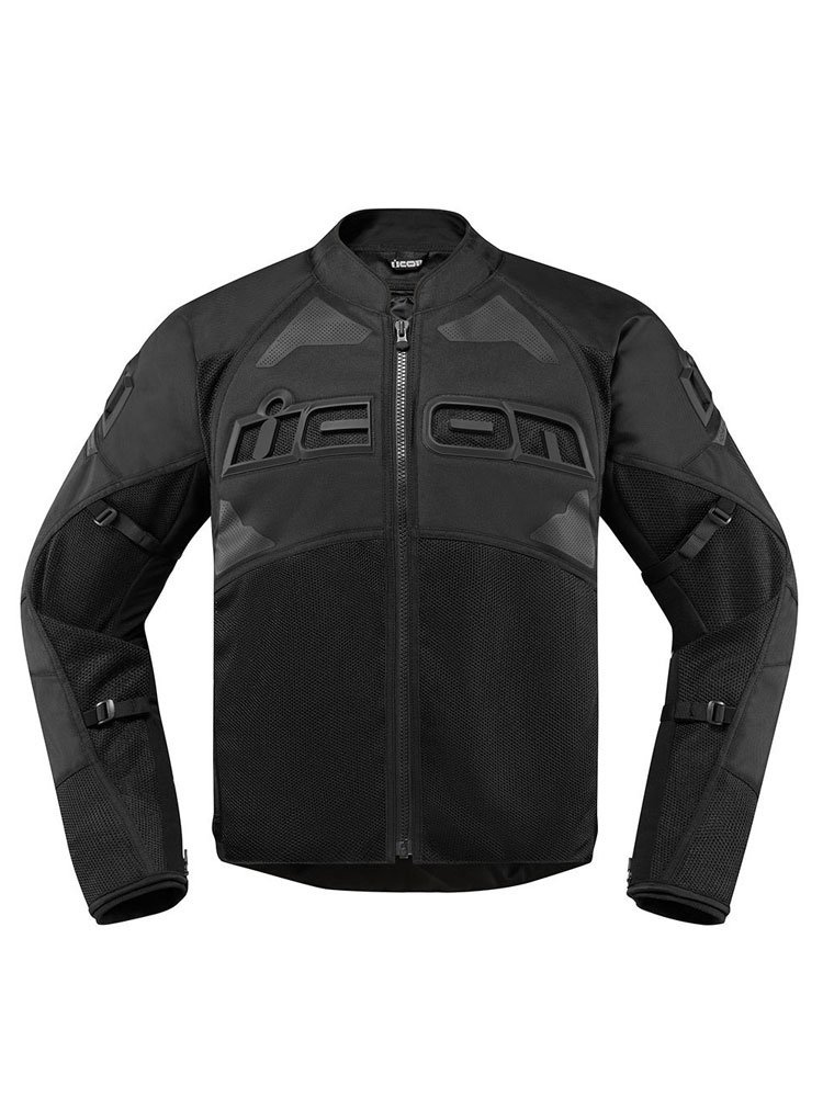 Kurtka motocyklowa tekstylna Icon Contra 2 czarna