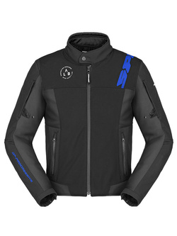 Kurtka motocyklowa tekstylna Spidi Corsa Tex czarno-niebieska