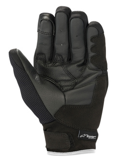 Rękawice motocyklowe damskie tekstylne Alpinestars Stella S-Max czarno-białe