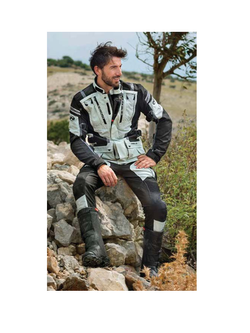 Kurtka motocyklowa tekstylna Held Hakuna II czarno-szara