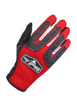 Rękawice cross Biltwell Anza czerwono-czarne