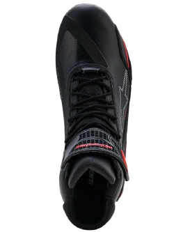 Buty motocyklowe Alpinestars Faster-4 Drystar czarno-czerwone