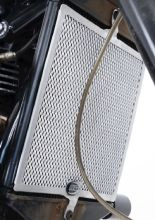 Osłona chłodnicy R&G aluminiowa do Triumpha Scrambler 1200 XC/XE (19-) szara
