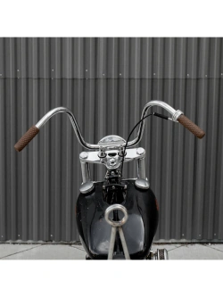 Manetki motocyklowe Biltwell Torker TPV do kierownic o średnicy 25.4 [mm] brązowe