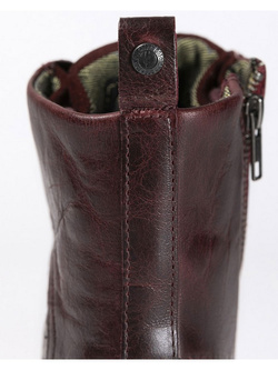 Buty motocyklowe damskie John Doe Sixty bordowe