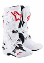 Buty enduro Alpinestars MX Tech 10 Supervented biało-czerwone