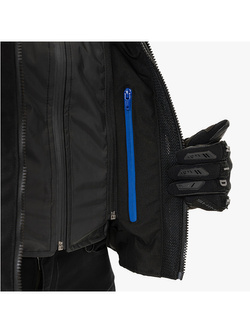 Kurtka motocyklowa damska tekstylna Shima Rush 2.0 czarno-fluo