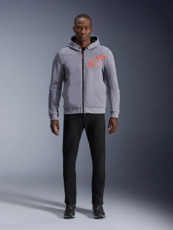 Bluza motocyklowa Alpinestars Chrome V2 szaro-czerwona