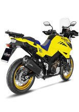 Tłumik motocyklowy LeoVince LV-12 Black Edition [Slip-On, Stainless Steel] do Suzuki V-Storm 1050 ABS / XT [20-]