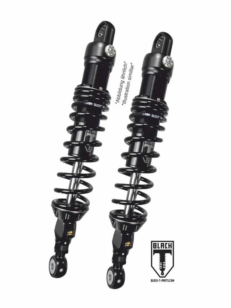 Zestaw amortyzatorów Touratech Black-T Twin-Shock Stage2 Harley Davidson Harley Davidson FLH / FLTR Road Glide / Road King / Street Glide (15-20)