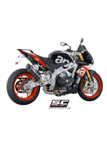 Tłumik SLIP-ON OVAL SC-Project do Aprilia TUONO V4 FACTORY / RR 15-16