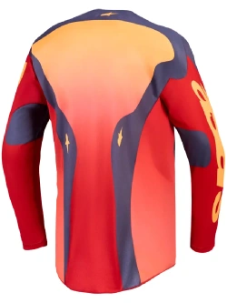 Bluza cross Alpinestars MX Racer Hunt czerwono-szare