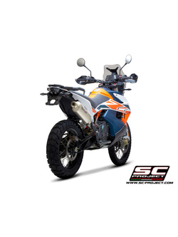 Tłumik SC-Project Rally Raid Titanium (Slip on) - KTM 790 Adventure [19-20]