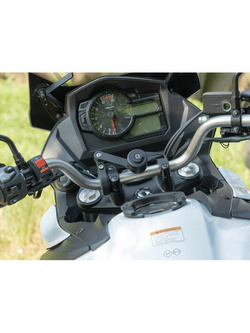 Uchwyt na telefon Lampa Titan Combo 2.0 mocowany na kierownicy