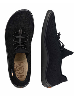 Buty Brubeck Barefoot Merino czarne