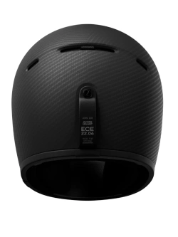 Kask integralny John Doe One Frozen Carbon czarny