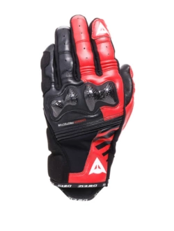 Rękawice motocyklowe Dainese Reacto Carbon Short czarno-czerwone