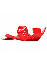 Płyta pod silnik AXP Racing Xtrem Beta RR 250/300/Racing (24-), 250RR/300RR XPRO (25-) z osłoną podnośnika czerwona