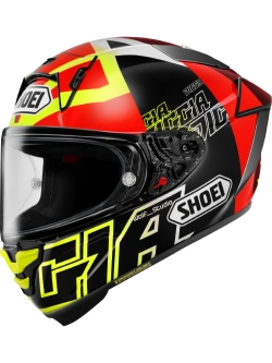 Kask integralny Shoei X-SPR PRO DIGGIA2 TC-3 czarno-czerwono-żółty