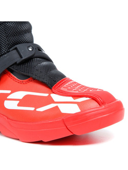 Buty motocyklowe dziecięce TCX Comp Kid czarno-czerwone