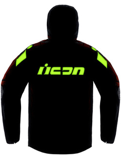 Kurtka motocyklowa tekstylna Icon Airform Manik'RR czerwona