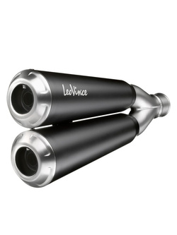 Tłumik motocyklowy LeoVince GP DUALS Suzuki SV 650 (16-24) [stal nierdzewna]