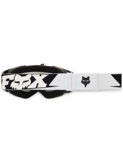 Gogle motocyklowe Fox Vue Core z przezroczystą szybką, czarno-białe