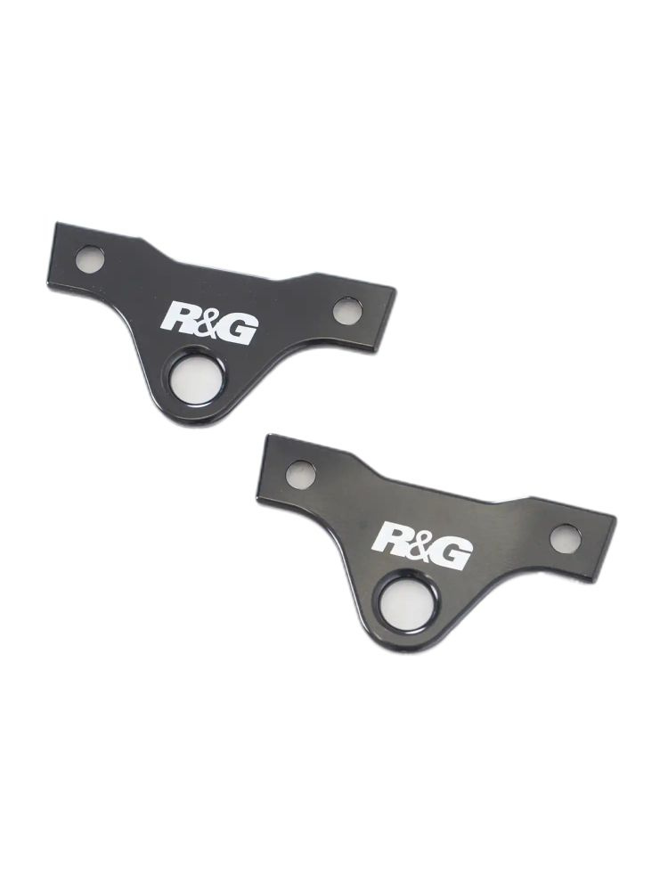 Uchwyty na pasy transportowe R&G do Hondy Africa Twin Adventure Sports (18-19) czarne