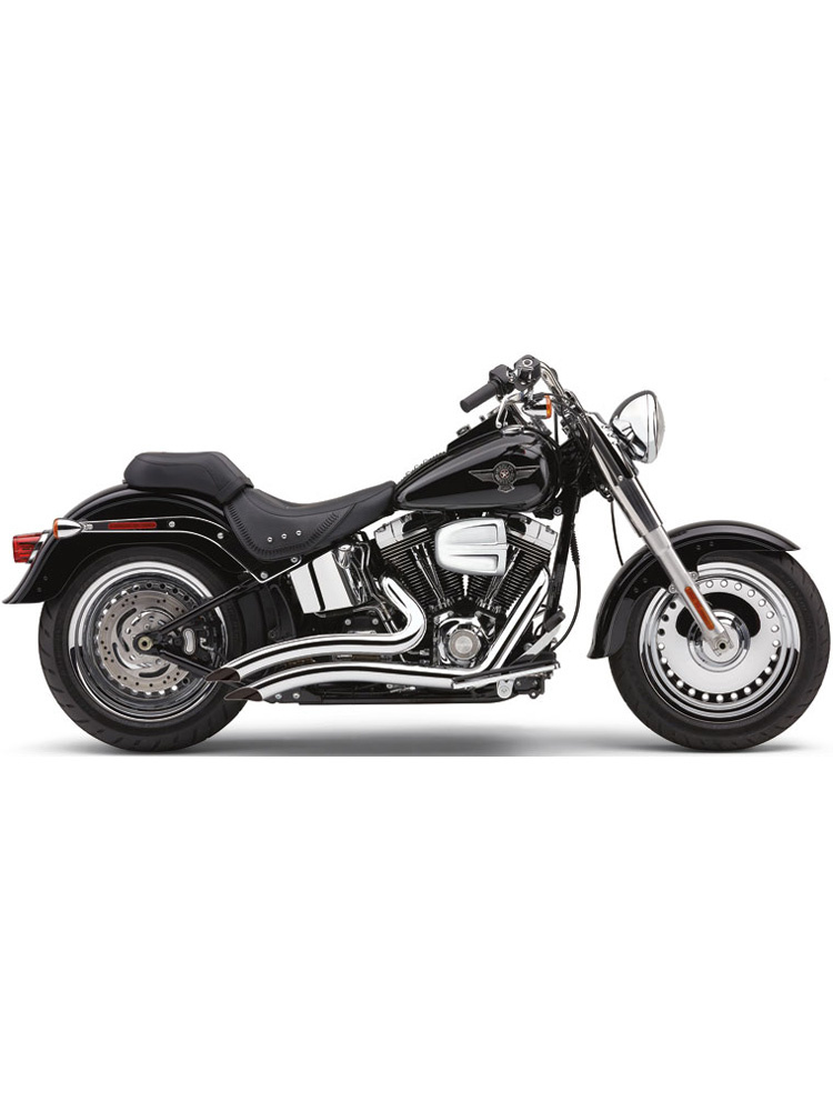 Pełny układ wydechowy Cobra Speedster Short Swept do wybranych modeli Harley Davidson krótki, chromowany